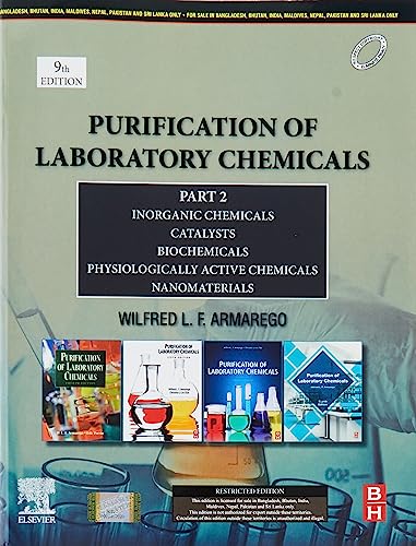Beispielbild fr PURIFICATION OF LABORATORY CHEMICALS PART 2 9ED (PB 2023) zum Verkauf von Romtrade Corp.