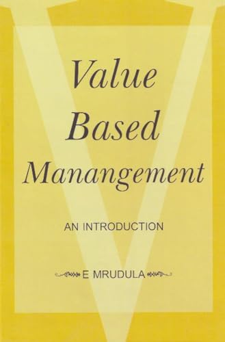 Stock image for Value Based Management An Introduction for sale by Books in my Basket