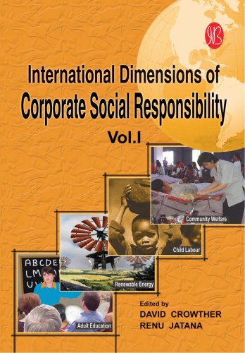 Stock image for International Dimensions of Corporate Social Responsibility: Vol.I for sale by Revaluation Books