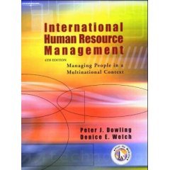 Stock image for International Human Resource Management for sale by Majestic Books