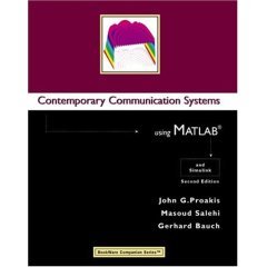 Beispielbild fr Contemporary Communication Systems using MATLAB zum Verkauf von Majestic Books
