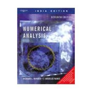 Stock image for Numerical Analysis for sale by dsmbooks