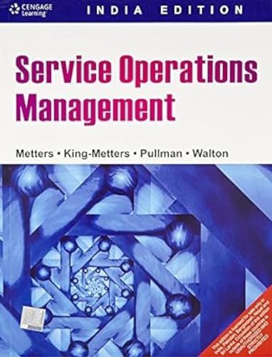 Imagen de archivo de Successful Service Perations Management a la venta por PBShop.store US