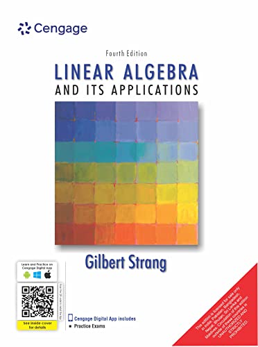 Linear Algebra and Its Applications, 4th Edition, India Edition (9788131501726) by Cengage India