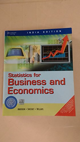 Beispielbild fr Statistics for Business and Economics zum Verkauf von SecondSale