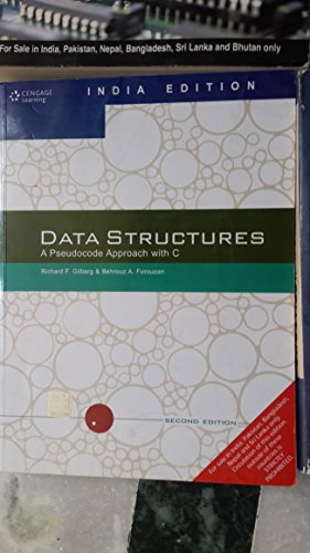 9788131503140: Data Structures: A Pseudocode Approach with C