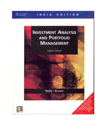 Stock image for Investment Analysis and Portfolio Management (India Edition) for sale by Bookmans