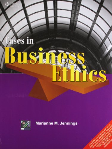 9788131505106: CASES IN BUSINESS ETHICS