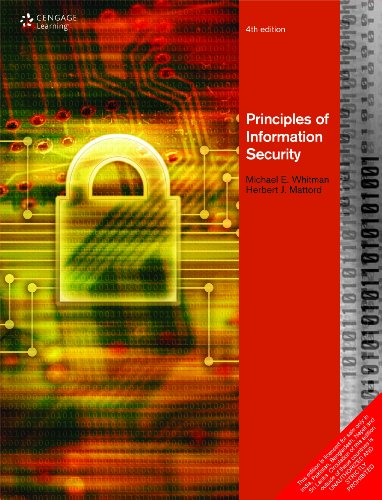 Stock image for Principles of Information Security for sale by Wonder Book