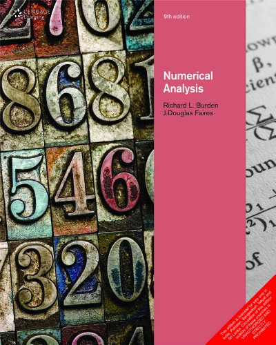 Stock image for Numerical Analysis, 9Th Edn for sale by Books in my Basket