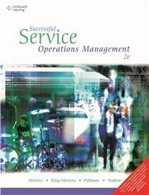 Imagen de archivo de SUCCESSFUL SERVICE OPERATIONS MANAGEMENT, 2ND EDITION (WITH CD-ROM) a la venta por SMASS Sellers