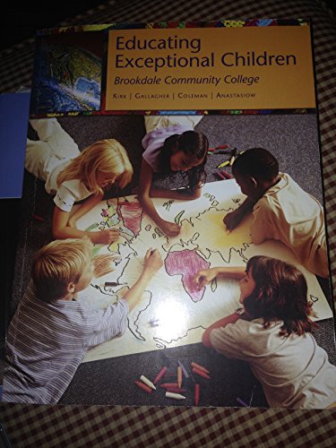 Imagen de archivo de Educating Exceptional Children a la venta por Books in my Basket