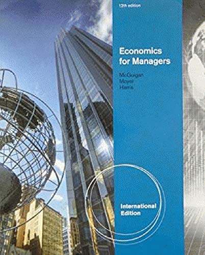 ECONOMICS FOR MANAGERS (9788131518274) by McGuigan