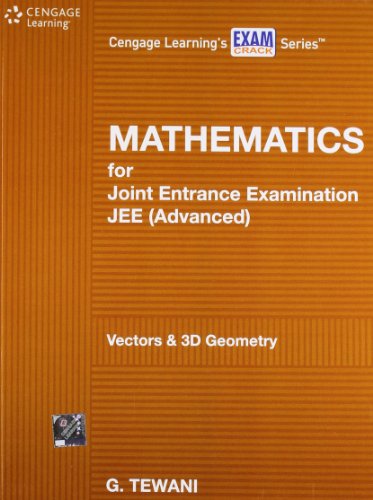 9788131519295: Mathematics for JEE (Advanced): Vectors & 3D Geometry