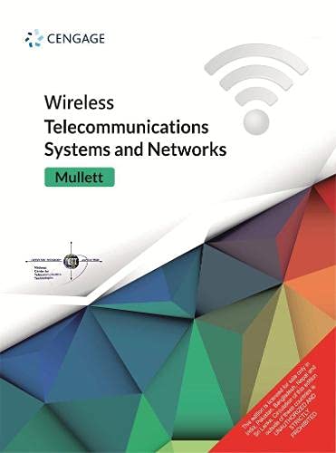 9788131520123: Wireless Telecommunications Systems and Networks