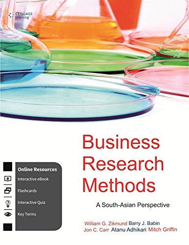 Imagen de archivo de Business Research Methods with Coursemate a la venta por HPB-Red