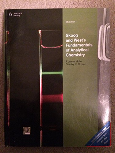 Imagen de archivo de Fundamentals Of Analytical Chemistry a la venta por Books Unplugged