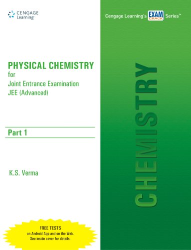 9788131522806: Physical Chemistry For Joint Entrance Examination Jee (Advanced): Part 1