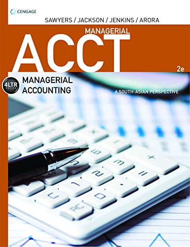 Stock image for Managerial Acct : A Southasian Perspective, 2 Ed for sale by Books in my Basket