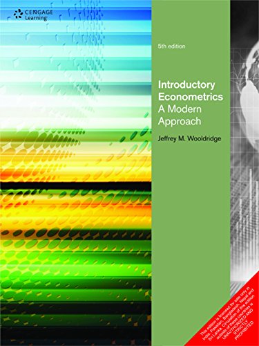 Beispielbild fr Introductory Econometrics A Modern Approach zum Verkauf von Turning the Page DC