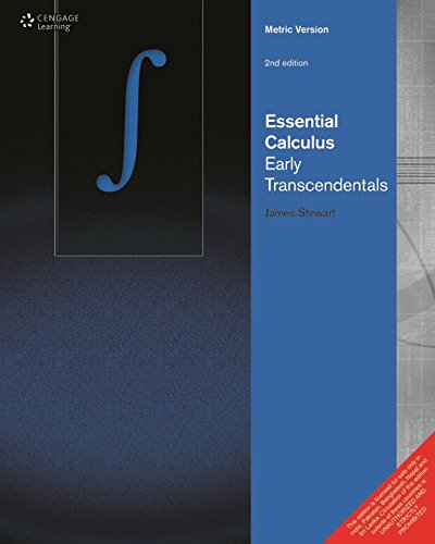 9788131525494: Essential Calculus : Early Transcendentals by James Stewart (2014-07-31)