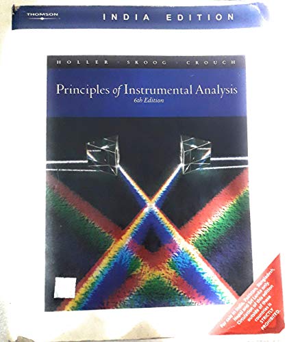 Imagen de archivo de Principles of Instrumental Analysis, 6th Edition a la venta por SecondSale