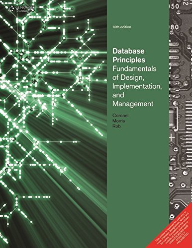 Imagen de archivo de Database Principles : Fundamentals of Design, Implementation and Management a la venta por HPB-Red