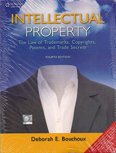 Stock image for Intellectual Property: The Law Of Trademarks, Copyrights, Patents, And Trade Secrets, 4Ed for sale by Byrd Books