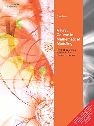 9788131529171: First Course In Mathematical Modeling, 5Th Edn