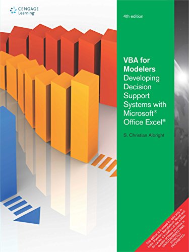 Imagen de archivo de Vba For Modelers: Developing Decision Support Systems With Microsoft Office Excel, 4Ed a la venta por ThriftBooks-Dallas