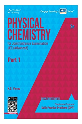 9788131530641: Physical Chemistry for Joint Entrance Examination JEE (Advanced): Part 1