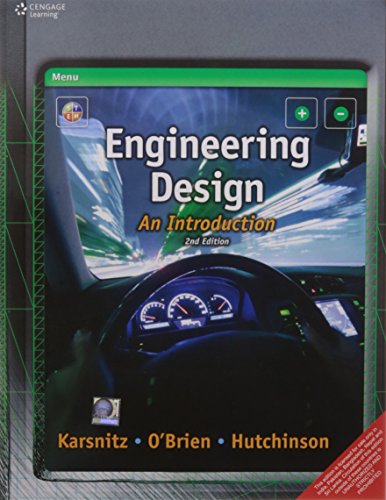Imagen de archivo de Engineering Design : An Introduction, 2 Ed a la venta por dsmbooks