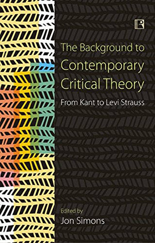Imagen de archivo de THE BACKGROUND TO CONTEMPORARY CRITICAL THEORY: From Kant to Levi Strauss a la venta por Books in my Basket