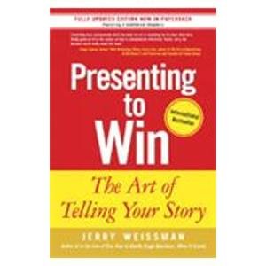 Beispielbild fr Presenting to Win: The Art of Telling Your Story von Jerry Weissman zum Verkauf von BUCHSERVICE / ANTIQUARIAT Lars Lutzer