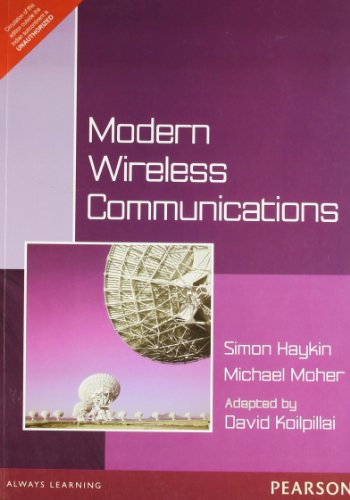 Stock image for Modern Wireless Communication for sale by Books in my Basket