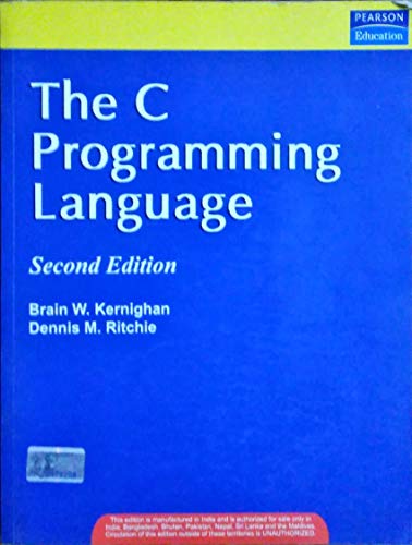 9788131704943: C Programming Language: ANSI C Version, 2/e
