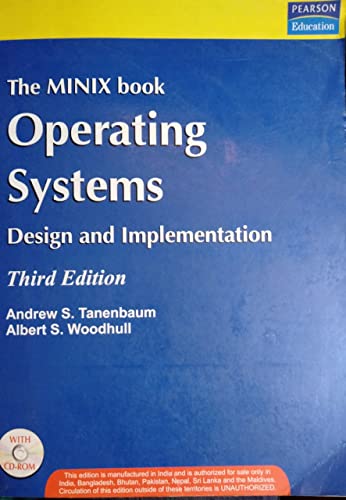 9788131705148: Operating Systems: Design and Implementation, 3/e (with CD)