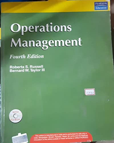 9788131705193: Operations Management, 4/e (with CD)