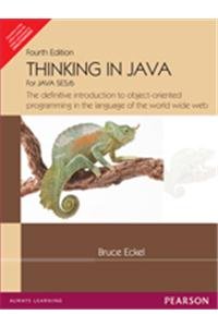 9788131705575: Thinking in Java, 4/e (New Edition)