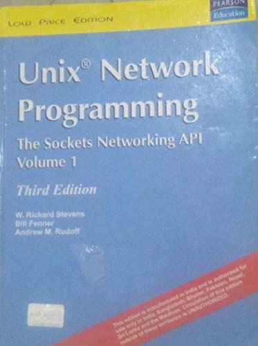 9788131705711: Unix Network Programming: The Sockets Networking Api volume 1