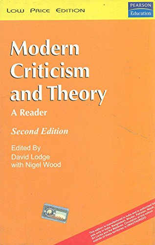 Imagen de archivo de Modern Criticism and Theory a la venta por Majestic Books