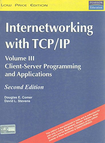 9788131707395: Internetworking with TCP/IP, Vol. 3, 2/e