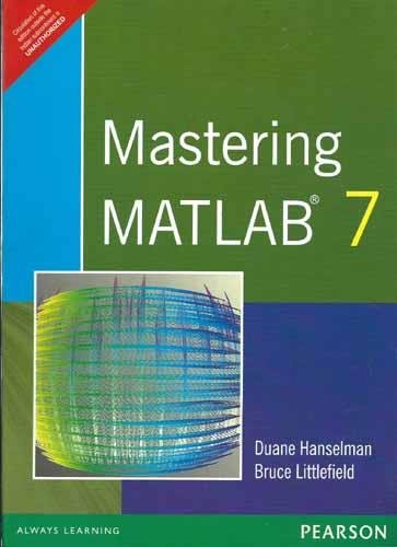Stock image for Mastering MATLAB 7 for sale by Majestic Books