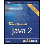 Sams Teach Yourself Java 2 in 21 Days by Cadenhead, Rogers, Lemay, Laura [Sams, 2004] (Paperback) 4th Edition [Paperback] (9788131707845) by Cadenhead