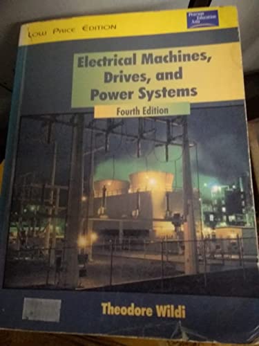 Imagen de archivo de Electrical Machines, Drives and Power Systems a la venta por BMV Bloor