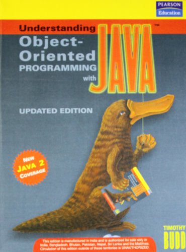 Beispielbild fr Understanding Object Oriented Programming With JAVA zum Verkauf von Books Puddle