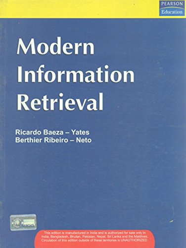 9788131709771: Modern Information Retrieval