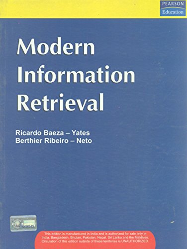 Stock image for Modern Information Retrieval for sale by Majestic Books