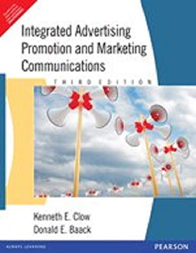 Beispielbild fr Integrated Advertising, Promotion and Marketing Communications zum Verkauf von Majestic Books