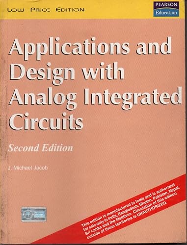9788131711286: Applications and Design of Analog Integrated Circuits, 2nd ed.